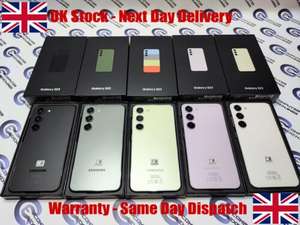 Samsung Galaxy S23 SM-S911B/DS - 128GB - 256GB - All Colours Unlocked Opened – never used Computer Exchange