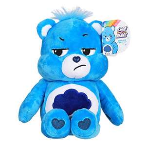 Care Bears, Grumpy Bear 22cm Bean Plush, Collectable Cute Plush Toy, Cuddly Toys for Children