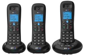 BT 3570 Cordless Telephone with Answer Machine - Triple - £37.50 (Free Collection / Very Limited Stock) @ Argos