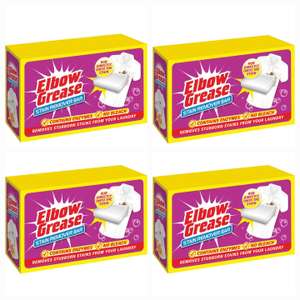 4 x Elbow Grease Stubborn Stain Remover Bar, 100g (£3.23 - £3.42 with S&S)