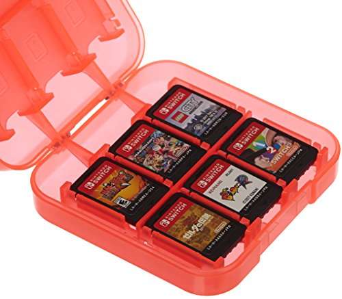 Amazon Basics Game Storage Case for Nintendo Switch - Red £5.09 @ Amazon