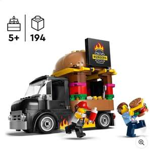 LEGO City 60404 Burger Van Food Truck - Free click and collect