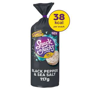 Snack a Jacks Salt & Pepper 117g (Oldbury)