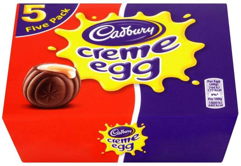 5pk Cadbury Creme Egg - £1.29 @ Farmfoods