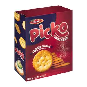 [4 for £1] Tasty Treats Picko Butter & Cheese Flavoured Crackers 200g Heron Foods (Wolverhampton)