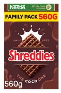 Nestle Shreddies The Coco One Chocolate 560g £2.75 at Asda
