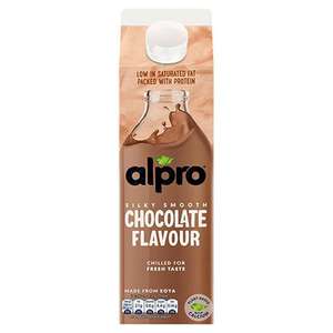 Alpro Silky Smooth Chocolate Soya Drink 1L (Instore Cleethorpes)