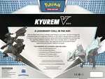 Pokémon TCG: Kyurem V Box (2 Foil Promo Cards, 1 Foil Oversize Card & 4 Booster Packs)