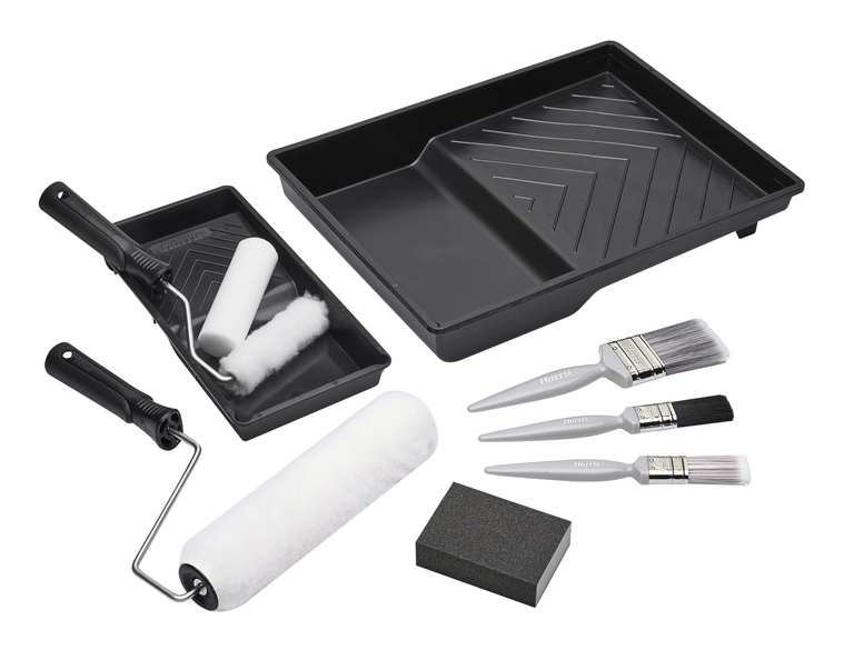Harris Walls & Ceilings Essentials Decorating Set | 11 Pieces - Prime Exclusive
