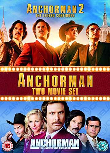 Anchorman 1/2 Blu ray Used £2.87 with codes @ World of Books