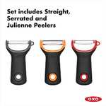 OXO Good Grips 3-Piece Assorted Prep Peeler Set - £11.99 @ Amazon