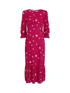 Nobody’s Child Maternity Dresses e.g. Selena Etta Star Maternity Dress, Pink from £13 + Free Click and Collect John Lewis & Partners