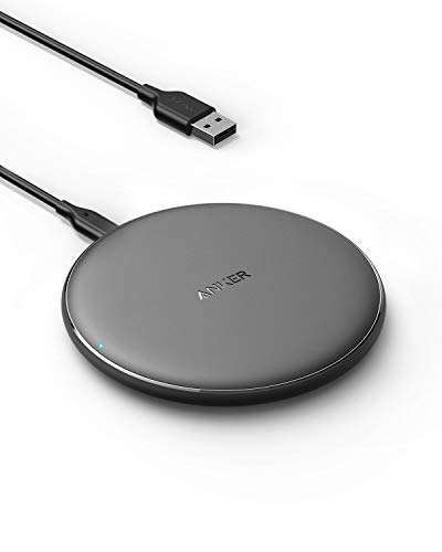 Anker Wireless Charger, PowerWave Pad for iPhone and Samsung, Qi-Certified 10W - £12.99 @ Sold by AnkerDirect UK / Fulfilled By Amazon