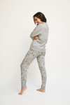 Womens Grey Matching Eid Pyjama Set - X-Small Only left £5 @ Next (Free click and collect)
