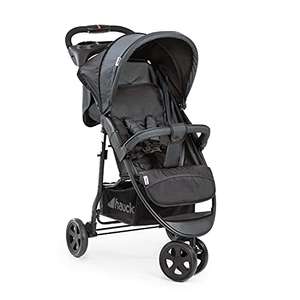 Hauck Three Wheeler Pushchair Citi Neo 2 (Up to 25kg), Compact One-Handed Folding, Fully Reclining, Grey £63.89 @ Amazon