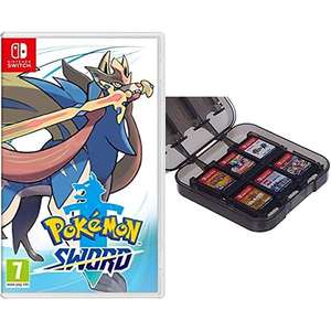 Pokemon Sword (Nintendo Switch) + Amazon Basics Game Storage Case for Nintendo Switch £30.42 @ Amazon