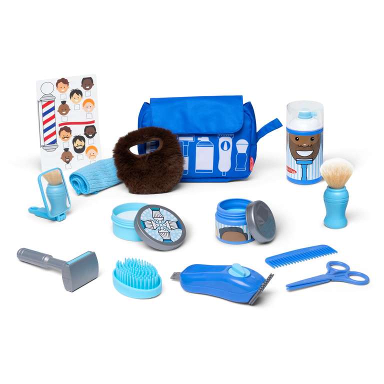 Melissa & Doug Barber Shop for Kids Role Play Toys for 3+