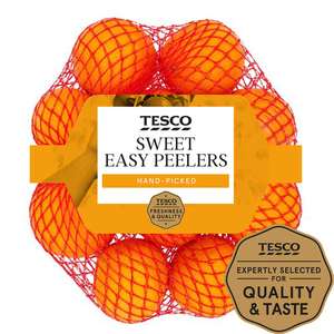 Tesco Clementine Or Sweet Easy Peeler Pack 600G 79p @ Tesco