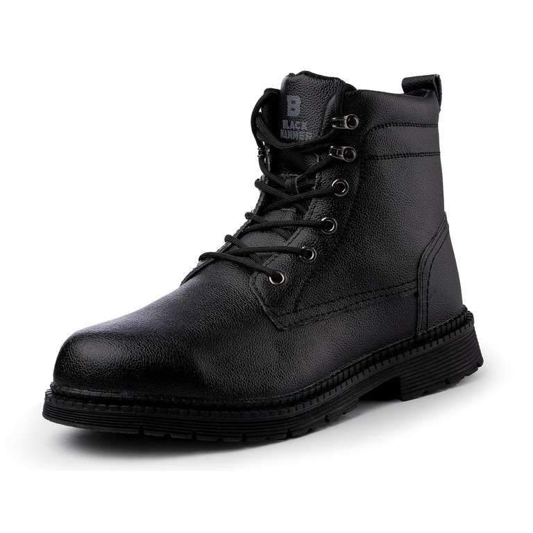 S3 SRC Safety Boots with Steel Toe Cap by Black Hammer at Amazon, £13. ...