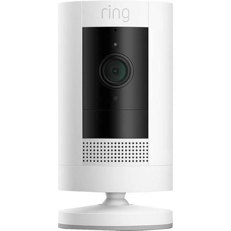 Ring Stick Up Cam Battery Full HD 1080p White - NEW - £47.20 delivered (UK Mainland) with code @ AO / eBay
