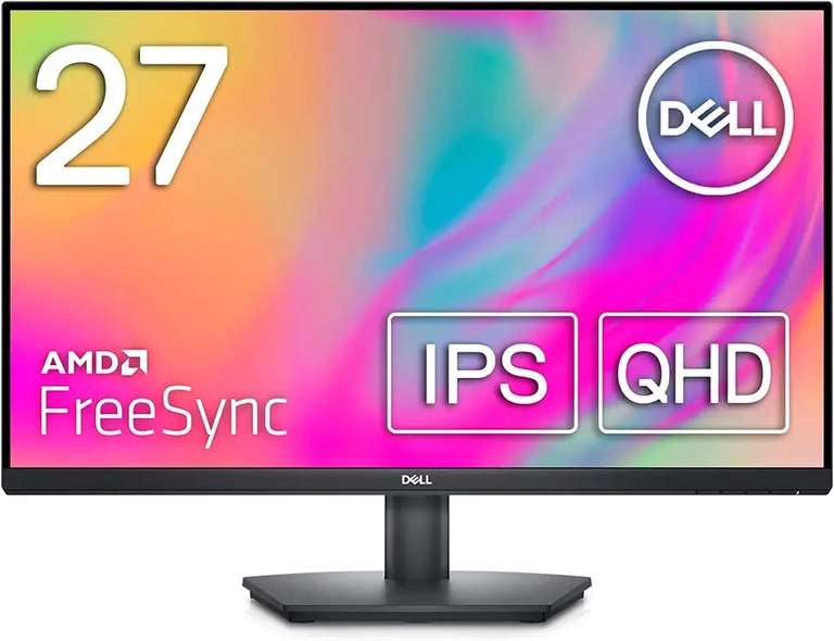 Dell 27'' SE2723DS Monitor - QHD 2560 x 1440, 75Hz, IPS, 2xHDMI, DisplayPort, AMD FreeSync, 3 Yrs Warranty - w/ Dell Advantage Coupon