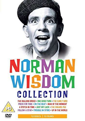 Used Very Good: Norman Wisdom Collection 12 films DVD W/code