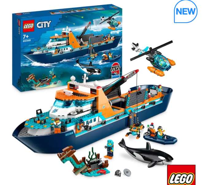 LEGO City Artic Explorer Ship - Model 60368 £114.99 @ Costco