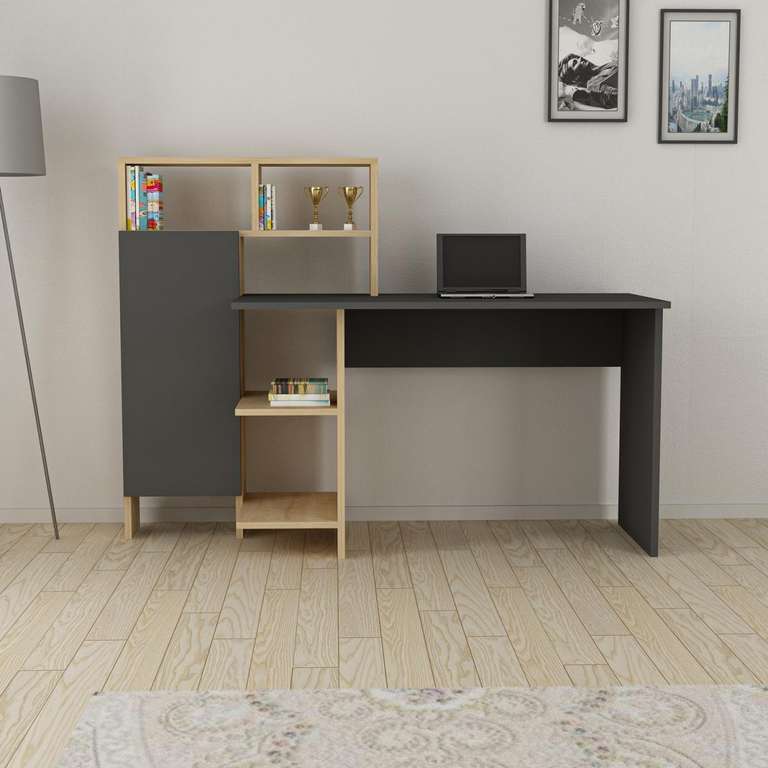 Computer Desk (Anthracite and Oak) - £94.90 @ The Range