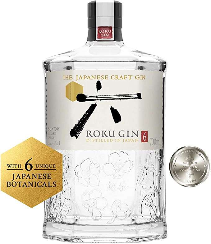 Roku Gin Japonais 43% - 70cl