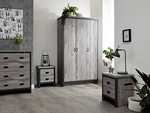 GFW The Furniture Warehouse Boston Grey or Oak 3 or 4 Piece Bedroom Set £459.00 @ Amazon