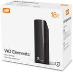 WD 18TB Elements Desktop External Hard Drive - USB 3.0 £222.99 Prime Day Members Only @ Amazon