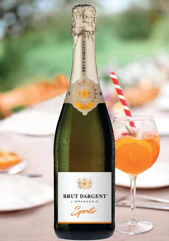6 x Brut Dargent L'Orangerie Spritz 75cl- 11% - Ready to drink spritz made from sparkling wine and a bitter liqueur