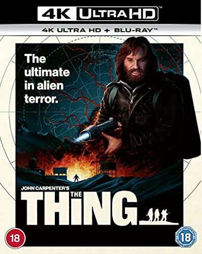 The Thing - 4K Ultra-HD (Includes Blu-Ray) [4K+BD] [1982] [Region Free] - £12.99 @ Amazon