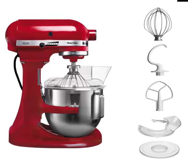 Kitchenaid Heavy Duty 4.8L Bowl-Lift Stand Mixer in Red