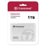 1TB - Transcend SSD225S 2.5" SATA III Solid State Drive - 550MB/s, 3D TLC - £51.06 @ Amazon