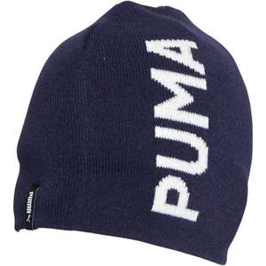 Puma Mens Essentials Logo Beanie Hat Navy £3.99 +£4.99 delivery @ MandM Direct