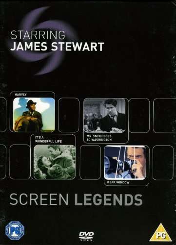 Jimmy Stewart collection DVD Used (Harvey/It's a Wonderful Life/Mr Smith Goes to Washington - £2.58 with codes @ World of Books