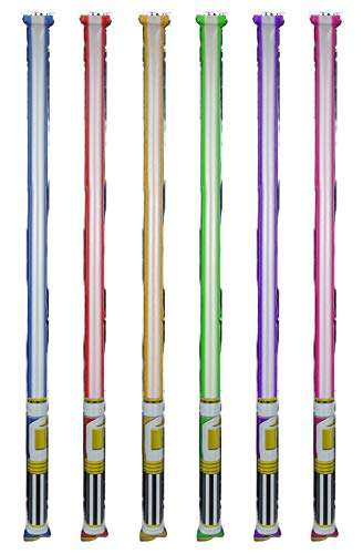 12X HENBRANDT 70cm Self Inflating Light Sticks - Sold & Dispatched By Quickdraw Stationery UK