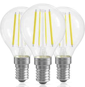 3x E14 LED cool white 4W 400lm - £5.19 Sold by JuLang and Fulfilled by Amazon - Prime exclusive