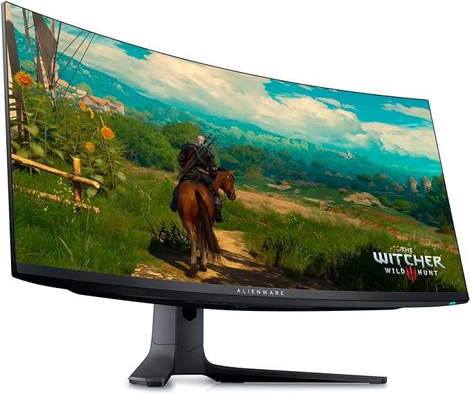 Alienware 34 Curved QD-OLED Gaming Monitor AW3423DWF - with NHS Health Service code
