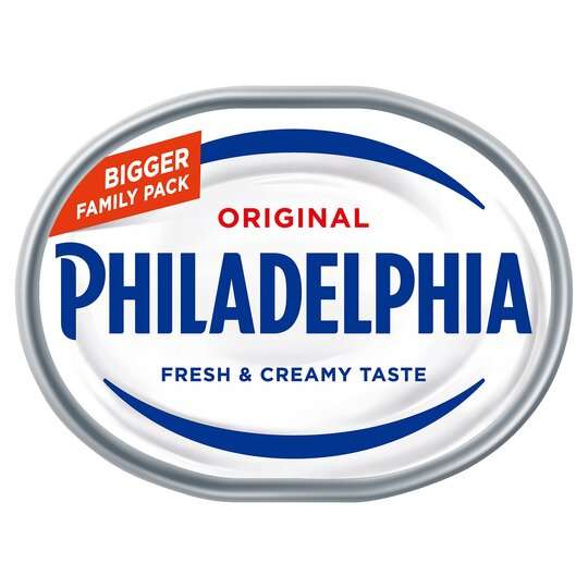 Philadelphia Original Soft Cheese 280g - £2 Clubcard Price @ Tesco
