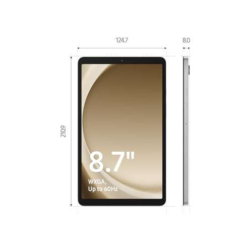Samsung Galaxy Tab A9 64GB, Graphite, Tablet, 3 Year Manufacturer Extended Warranty (UK Version)