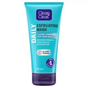 Clean & Clear Exfoliating Daily Facial Wash 150ml