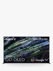 Sony Bravia XR XR55A95L (2023) QD-OLED HDR 4K Ultra HD Smart Google TV, Youview, Dolby Atmos & Acoustic Surface Audio+, Black w/code (My JL)