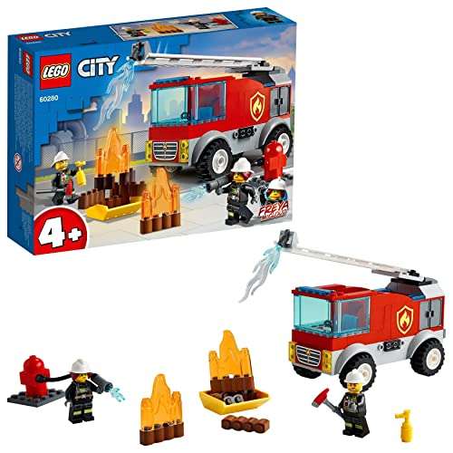 LEGO 60280 City Fire Ladder Truck - £10 (+£4.49 Non-Prime) @ Amazon