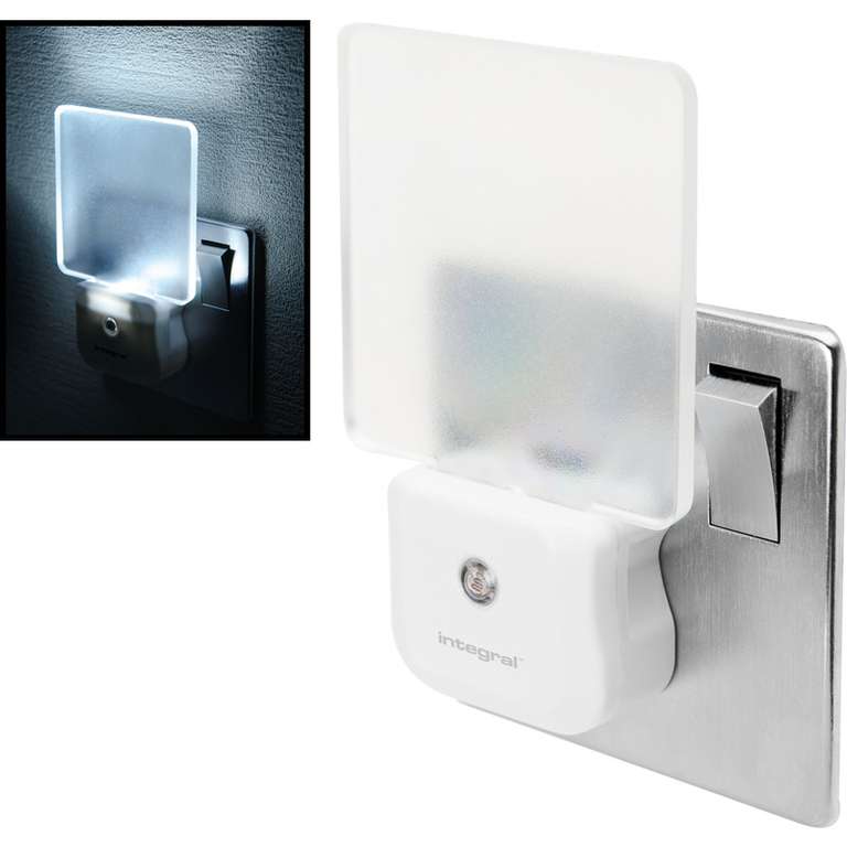 Integral LED Plug In Nightlight £3.98 + free collection @ Toolstation