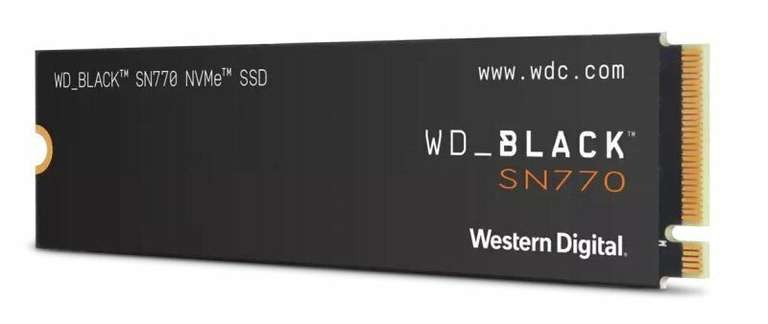 2TB - WD BLACK SN770 PCIe Gen 4 x4 NVME SSD - 5150MB/S, 3D TLC (PS5 Compatible) - £111.59 / 1TB - £62.99 with code @ ebuyer / ebay
