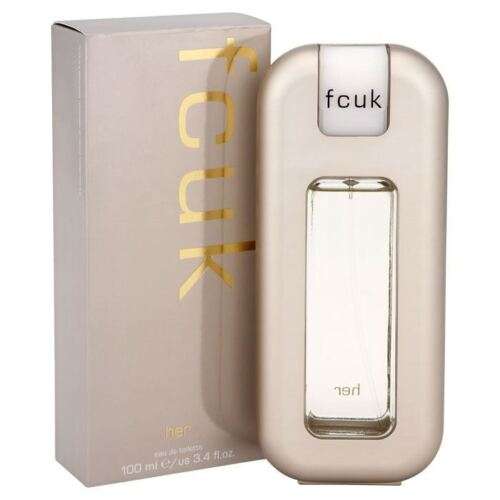 FCUK For Her Eau De Toilette 100ml Spray Womens Perfume Fragrance New Sealed @ beauty-scent