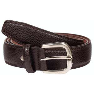Harry PU Leather Stitch Detail Belt Brown Size 2XL £5.99 + £3.99 Delivery @ Big Dude Clothing