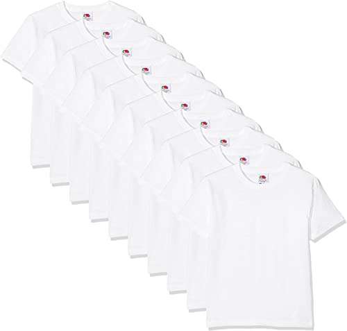 Fruit of the Loom Boy's T-Shirt (Pack of 10) Sold by Bowls4u TA 4UTrading Group